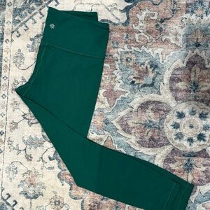 Athleta Deep Green Leggings
